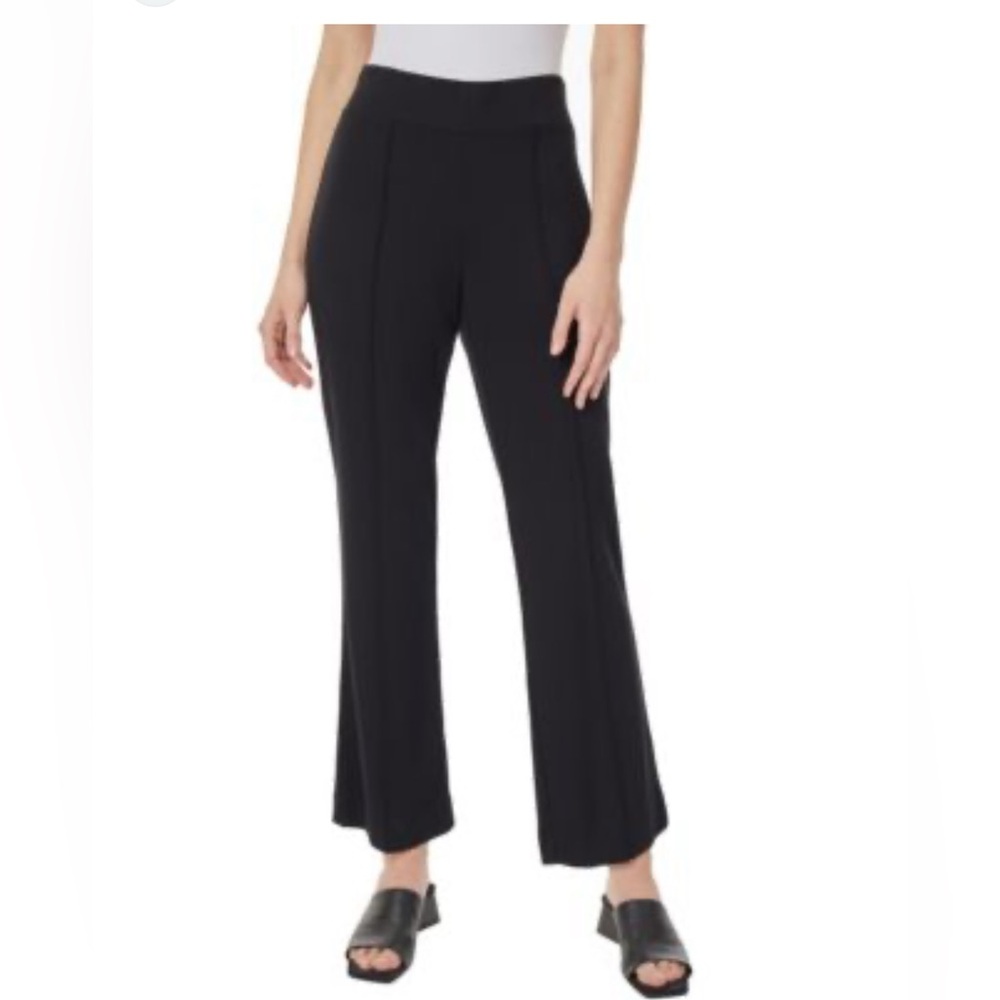 Vintage Jones New York Wool Wide Leg Belted Trouser Pants size 16 Career Office
